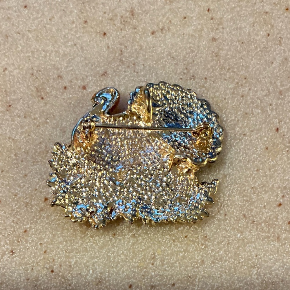 Colorful Turkey Brooch - Picture 2 of 2